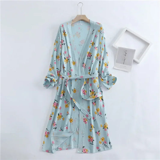 Blossom Waffle Robe