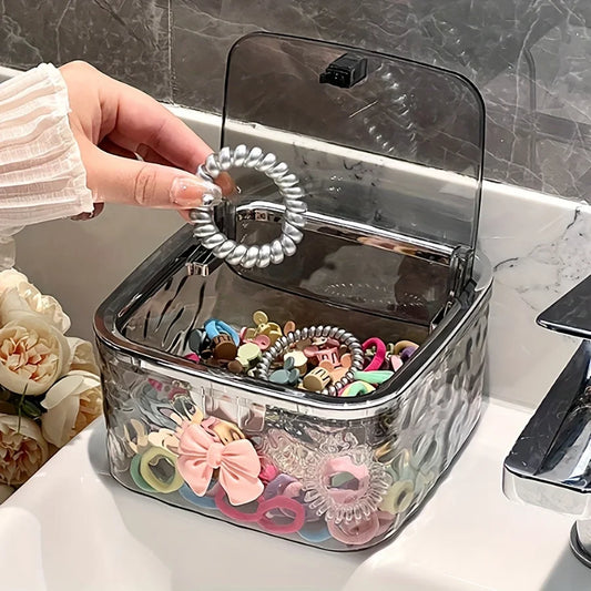 Clear Acrylic Hair & Accessories Organizer