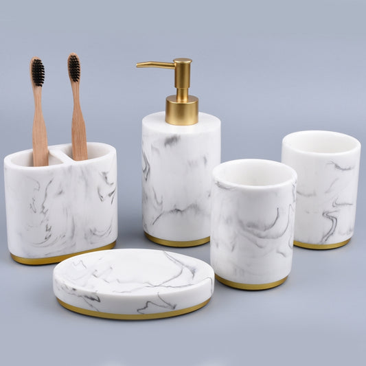 Ivory Touch Bathroom Set