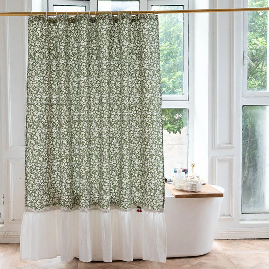 Flora Waterproof Shower Curtain