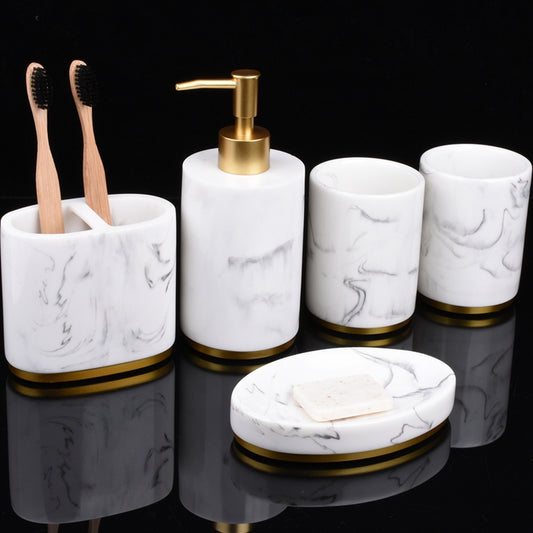 Ivory Touch Bathroom Set